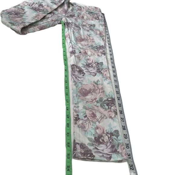 The Children's Place Girls Floral Print Skinny Jeans Size 10 - Picture 4 of 6